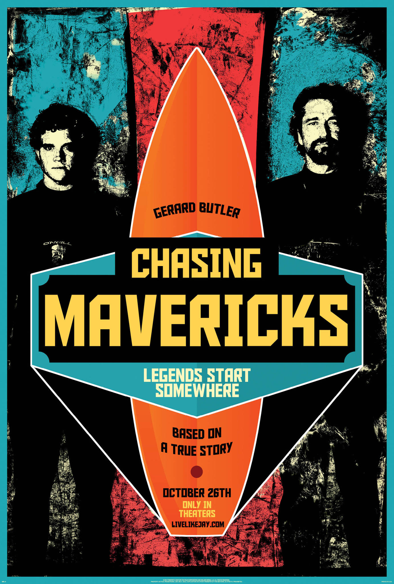 Chasing Mavericks Chasing Mavericks Poster