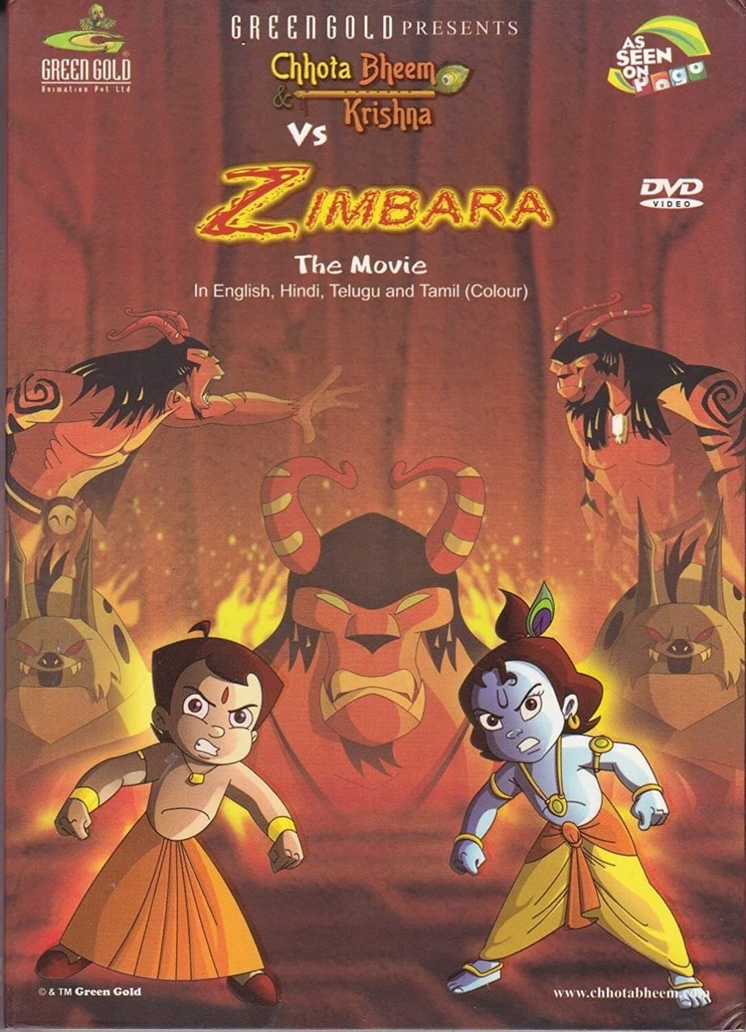 Chhota Bheem & Krishna Vs Zimbara