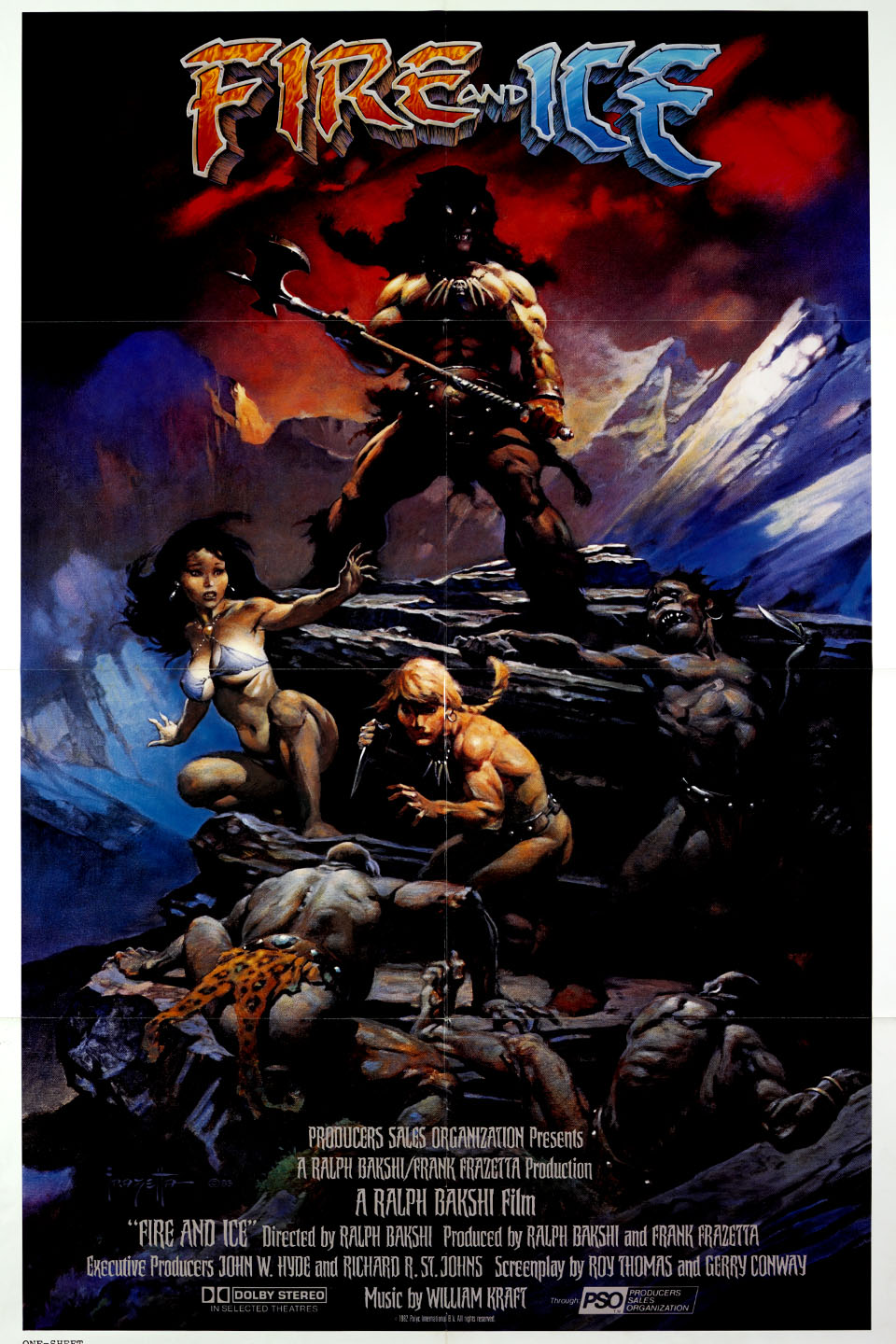 Fire and Ice  Poster
