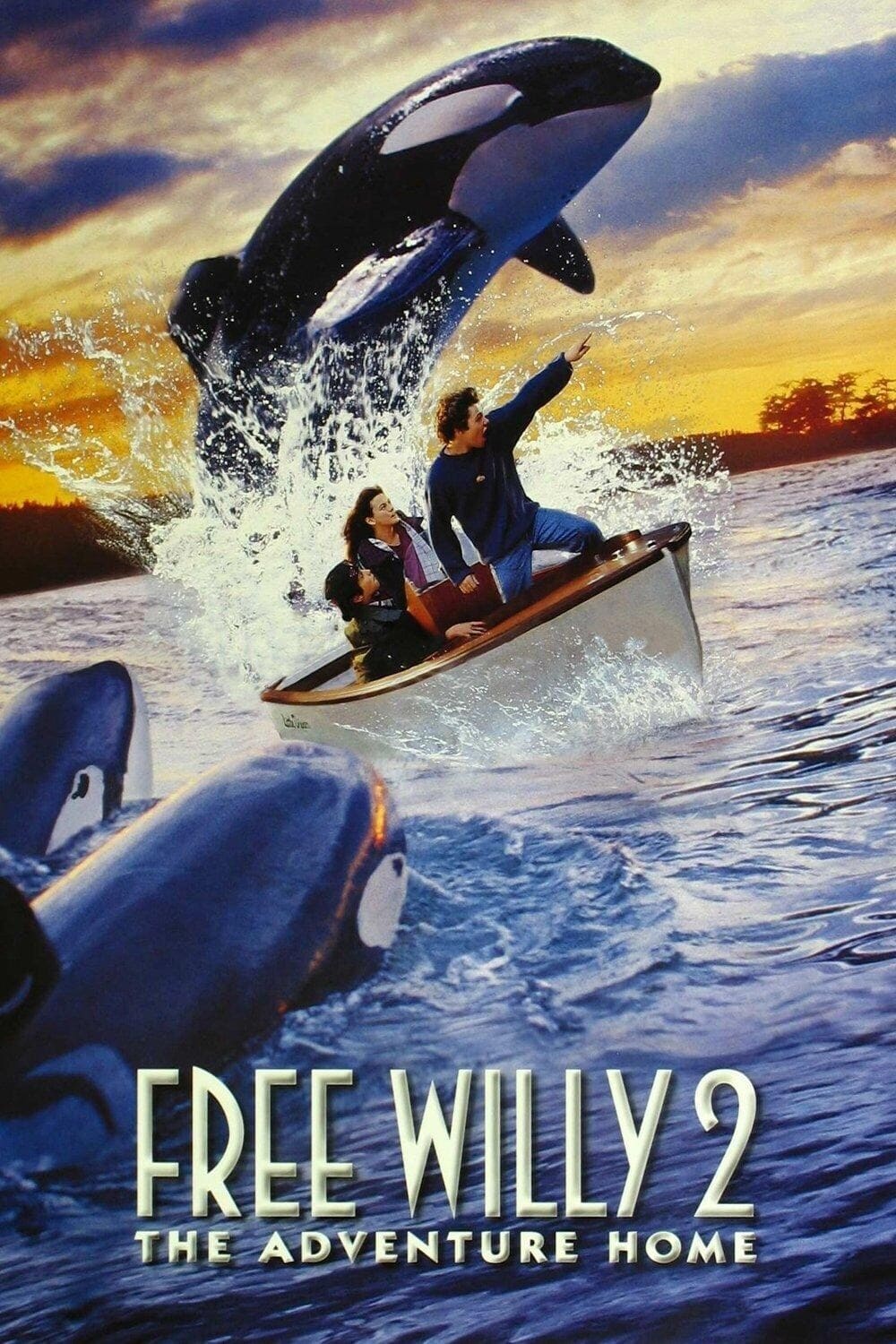 Free Willy 2: The Adventure Home Free Willy 2: The Adventure Home Poster