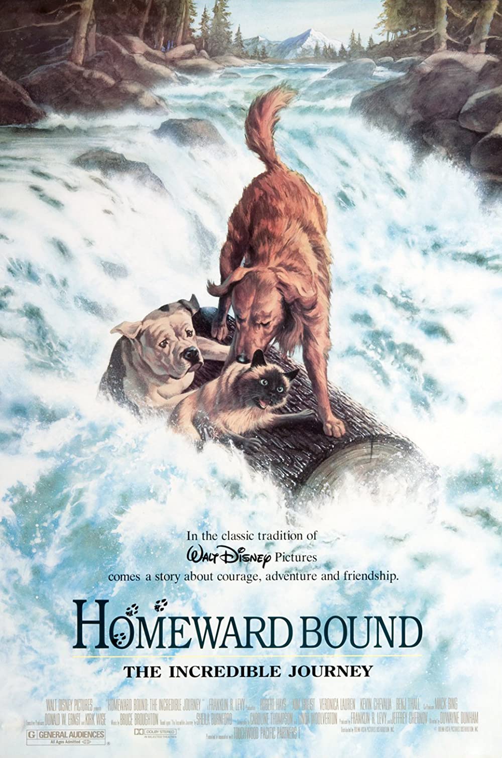 Homeward Bound 1: The Incredible Journey Homeward Bound 1: The Incredible Journey Poster