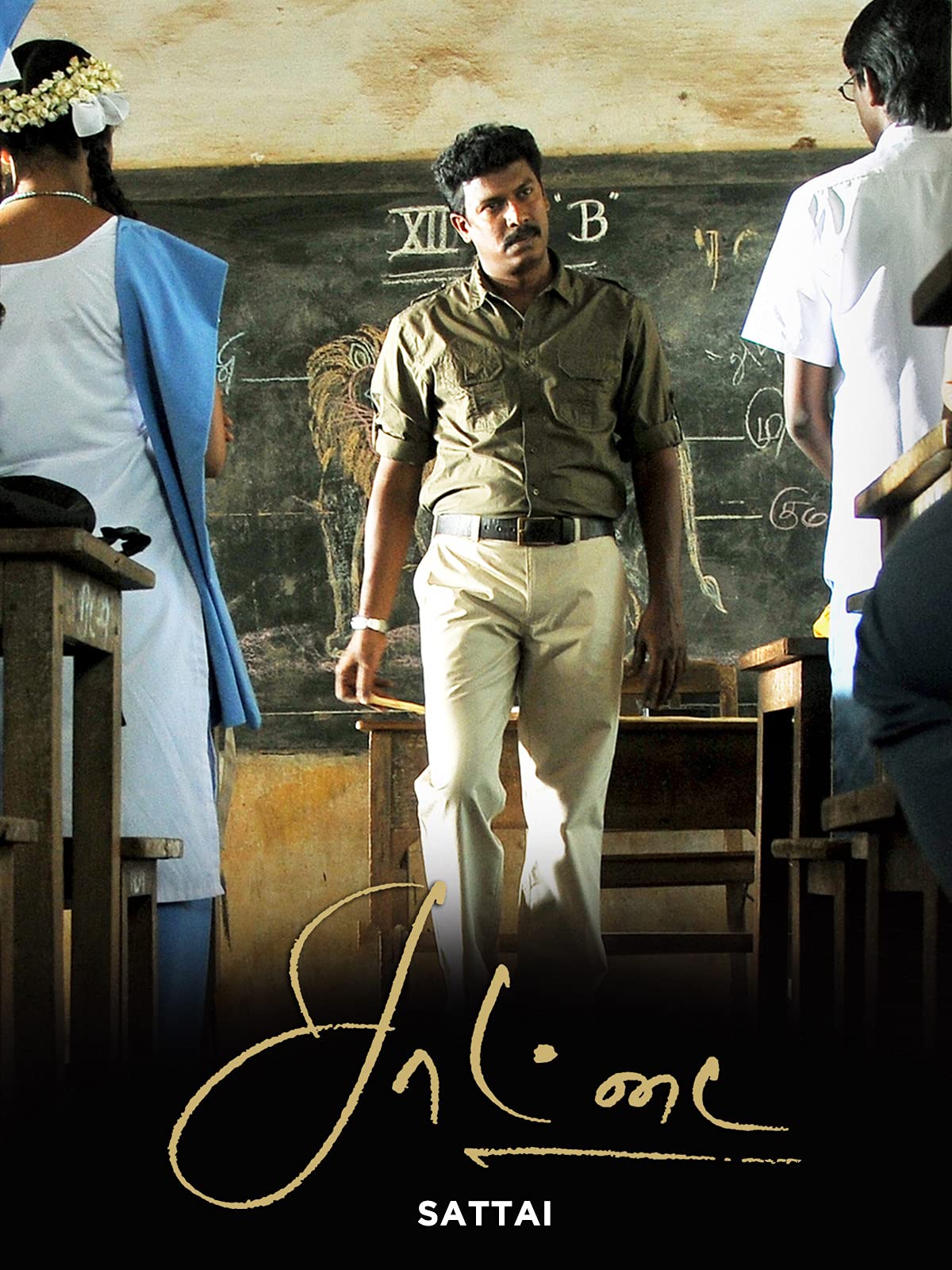 Saattai Poster