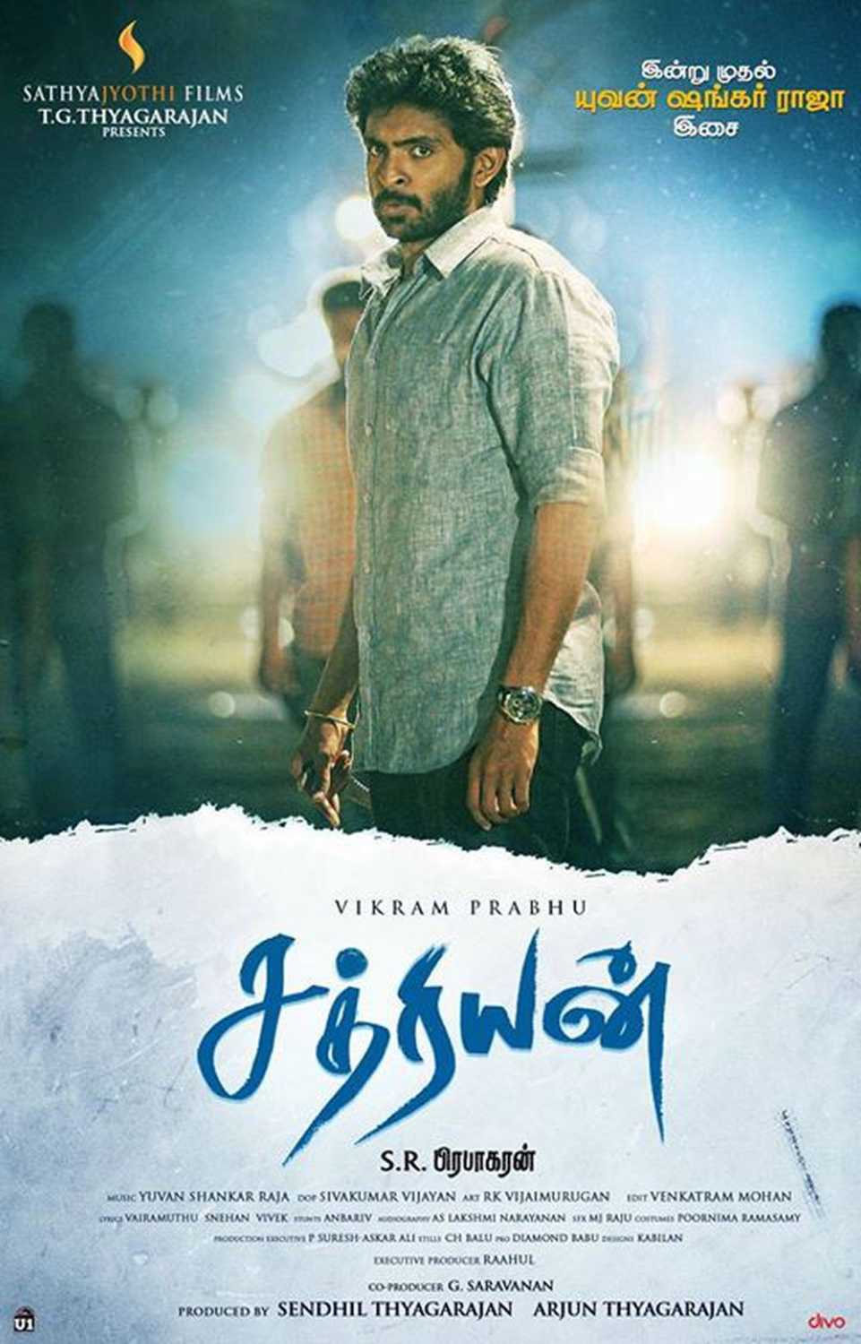 Sathriyan Poster