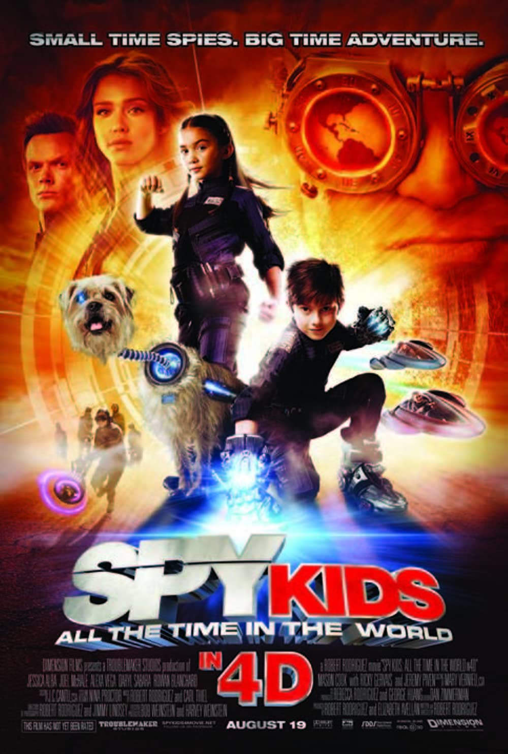 Spy Kids 4: All the Time in the World Poster