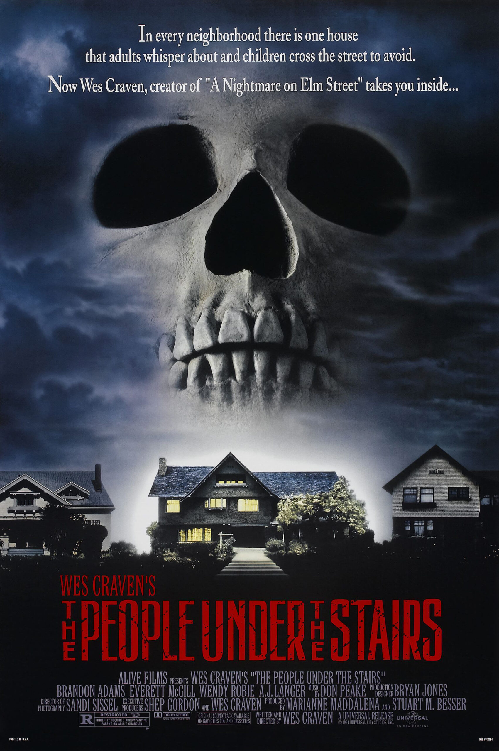 The People Under the Stairs Poster